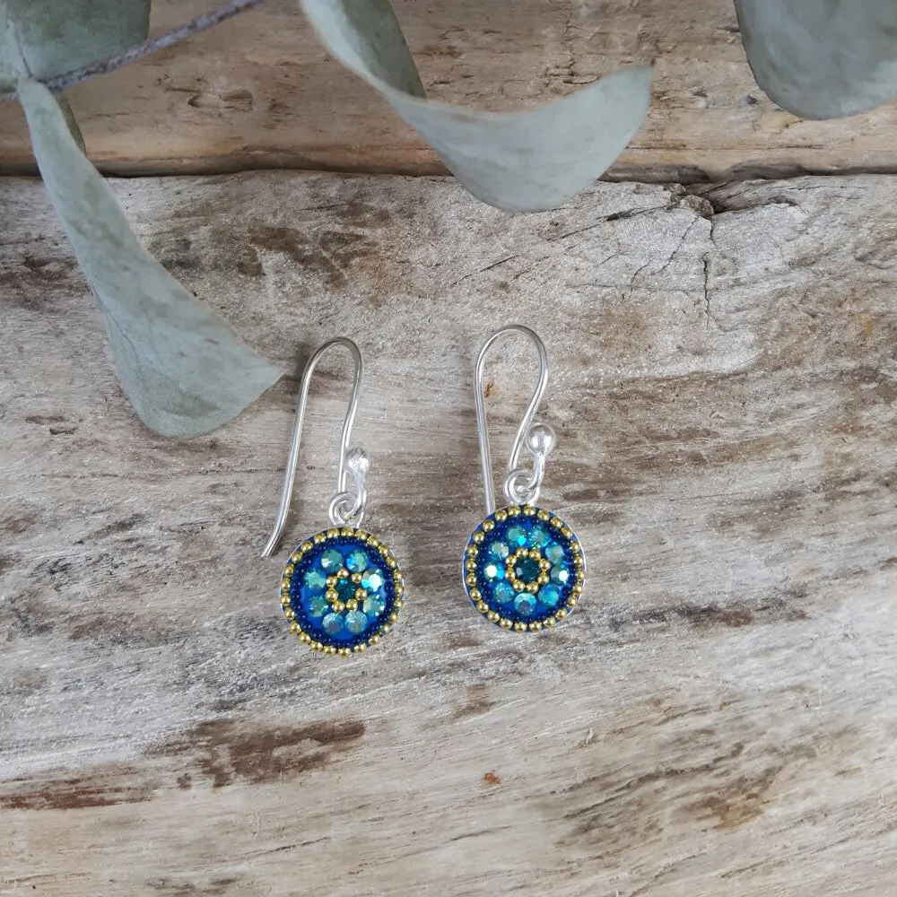 Allegra Sapphire Dream Rd Drop Earring