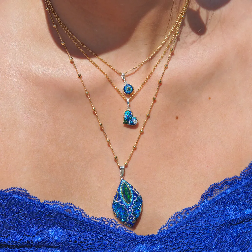 Allegra Sapphire Dream Rd Mini Pendant