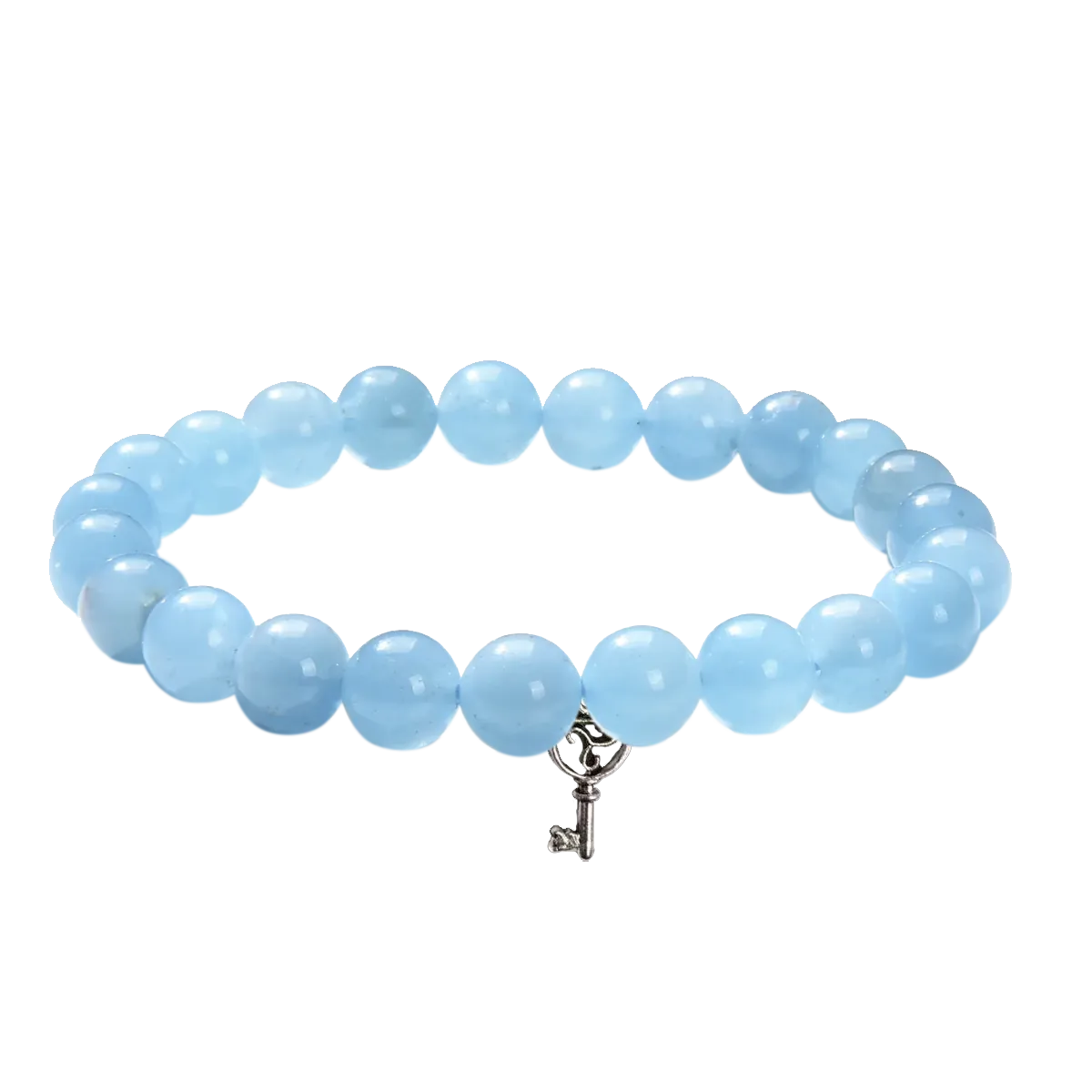 Aquamarine Bracelet 8Mm