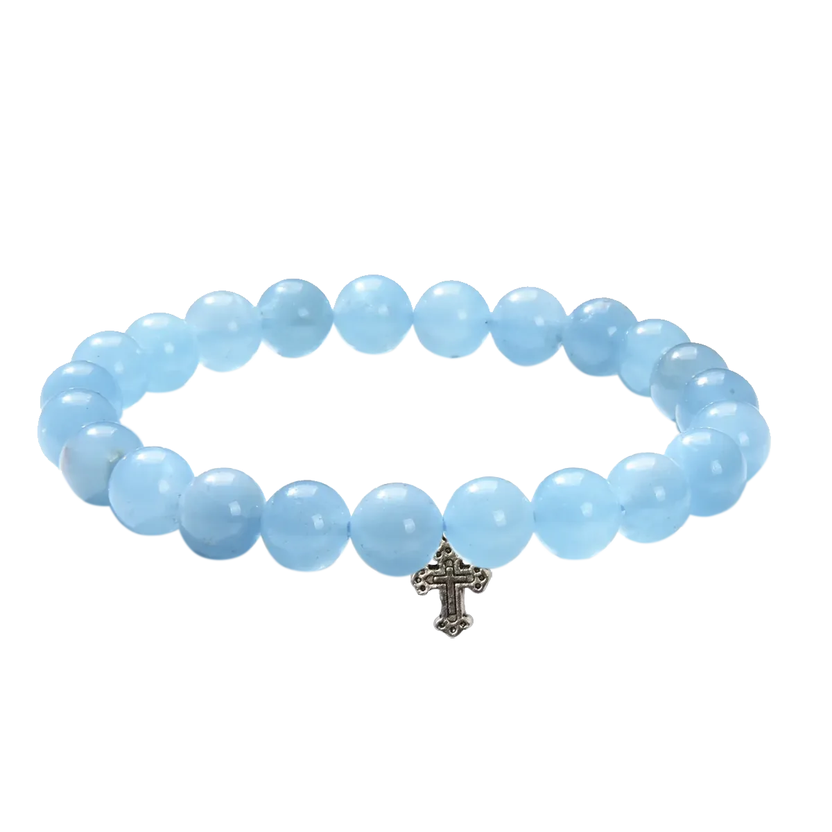 Aquamarine Bracelet 8Mm