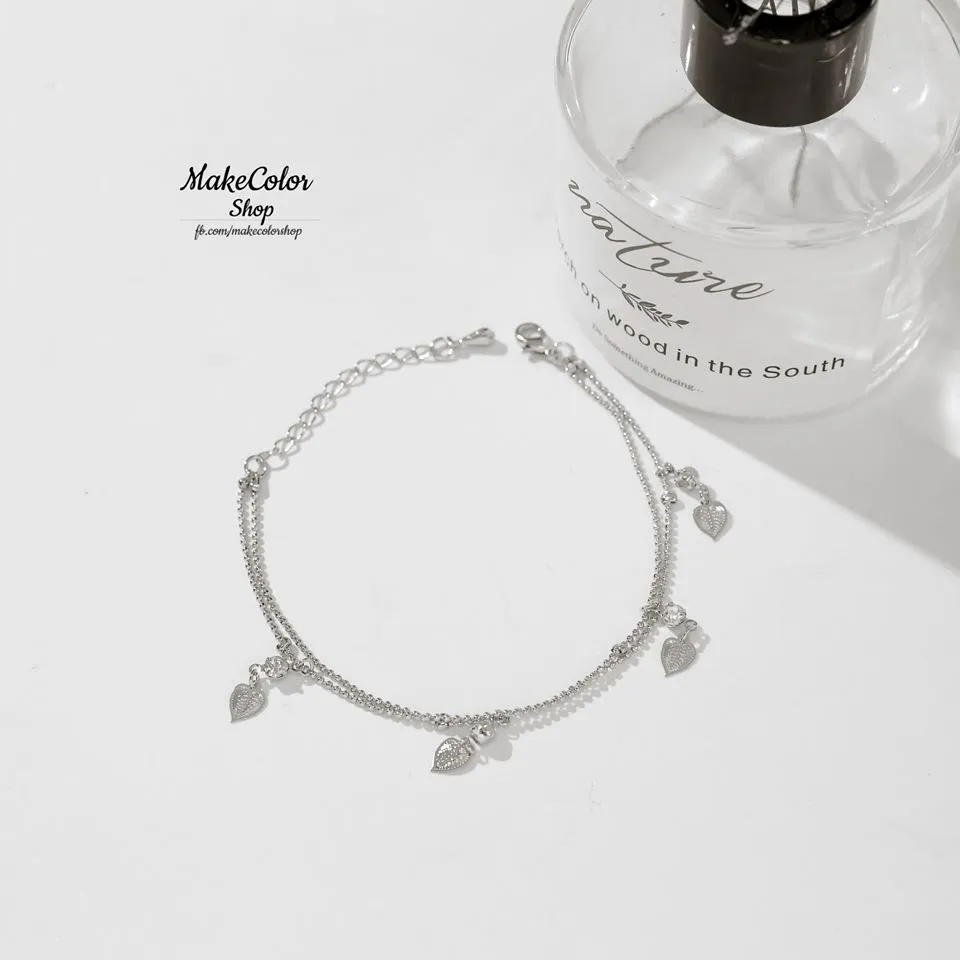 ATMfashions luxury silver charm signal braclet for women atm08
