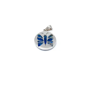 Lapis Lazuli Butterfly Pendant | Artisan Design | Crafted in the Andes