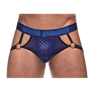 Male Power Diamond Mesh Ring Jock