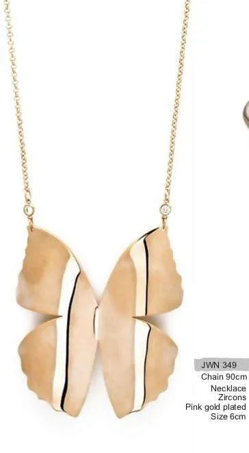 "Butterfly Collection"  Set Necklace, Earrings, Bracelet