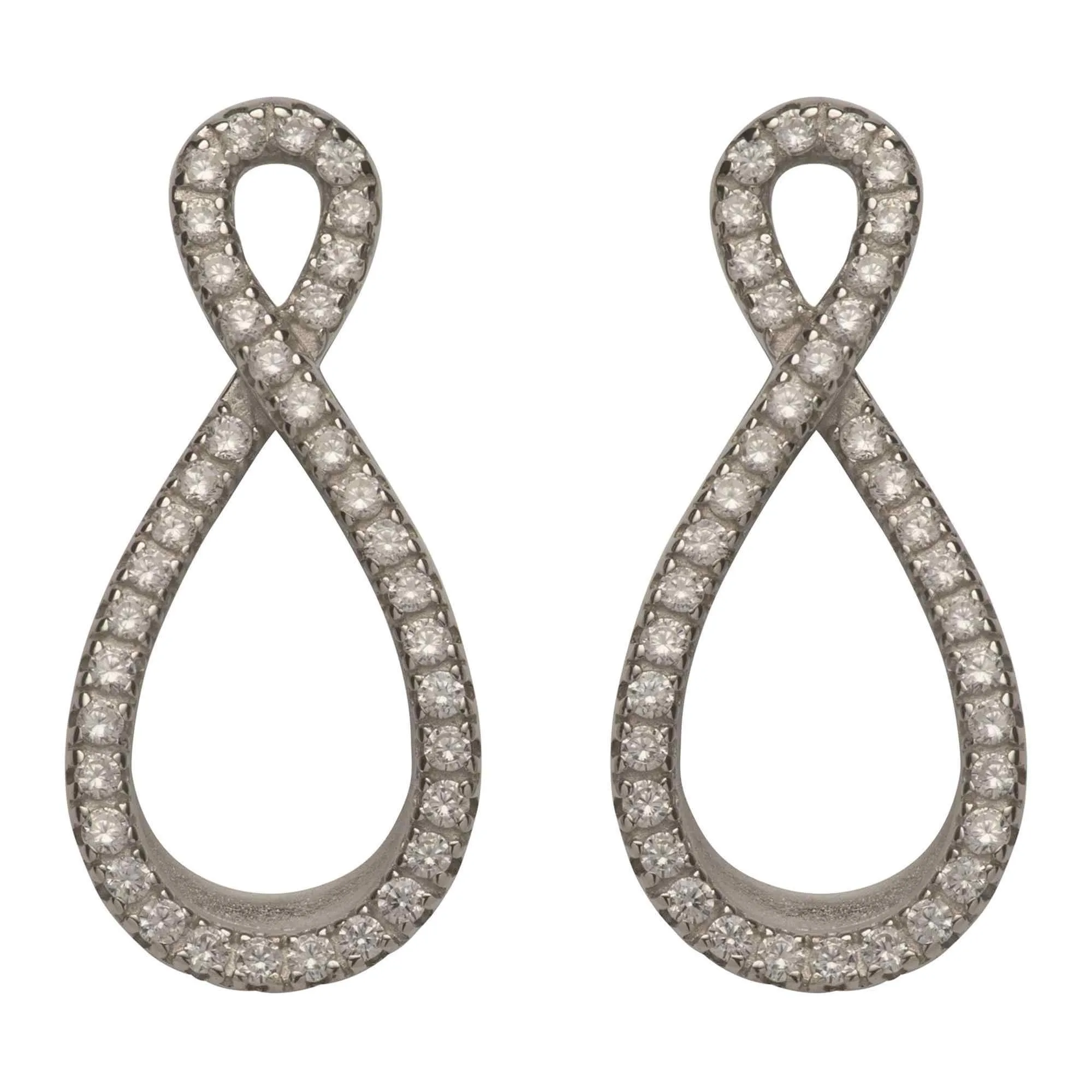 Unique & Co ME-718 Sterling Silver Stud Earrings